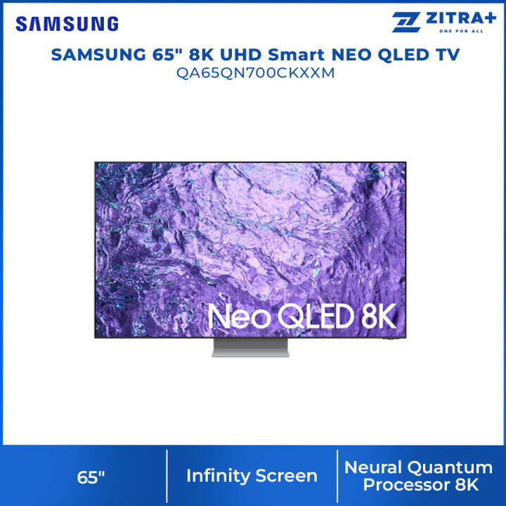 SAMSUNG 65" 8K UHD Smart NEO QLED TV QA65QN700CKXXM Infinity One