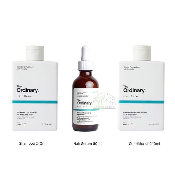 [The Ordinary Hair Care] Sulphate 4 Shampoo/ Conditioner/NMF+HA Hair