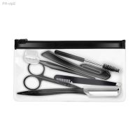 New Hot Eyebrow Scissors Trimming Tool Set Compact and Portable Comfortable Grip Tweezer Set for Easy Facial Hair Removal