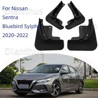 JHTJHNDTGFJHND สำหรับ Nissan Sentra Bluebird Sylphy 2020 2021 2022รถ Mudguard Anti-Splash Anti-Fouling ด้านหน้าด้านหลัง Fender อุปกรณ์เสริม