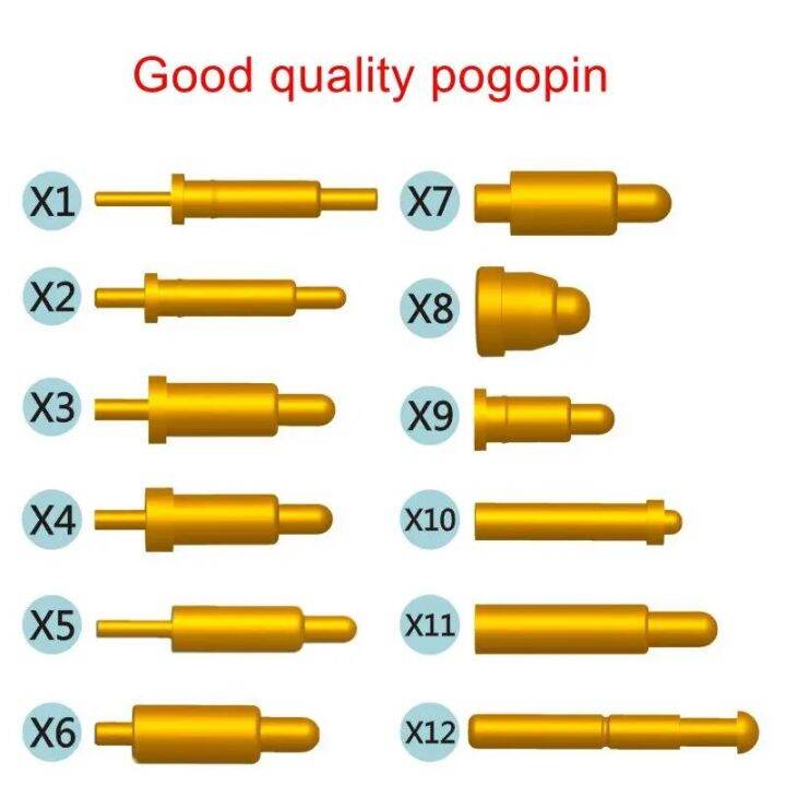 Pogopin High Current Spring Probe Power Supply Pin Antenna Thimble