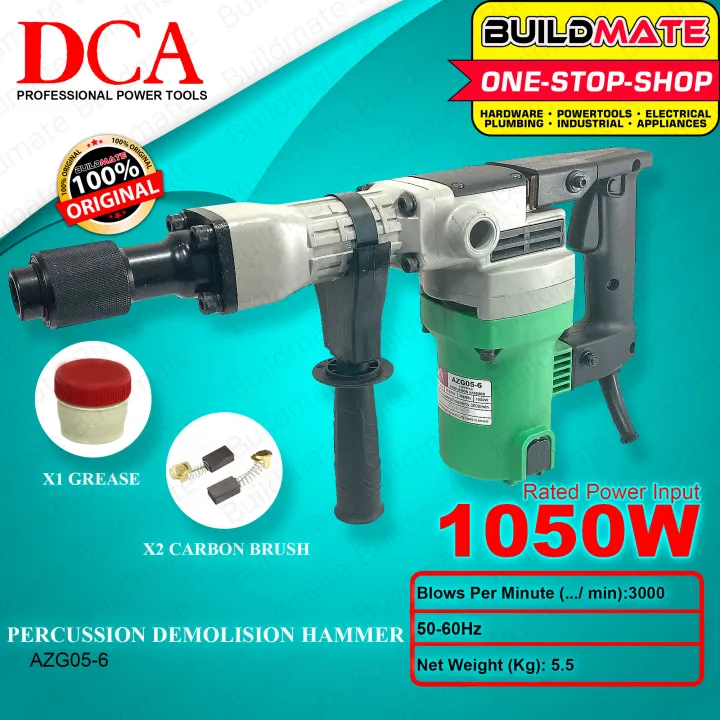 DCA Percussion Demolition Hammer 1050W AZG056 •BUILDMATE• Lazada PH