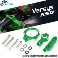 Motorcycle Accessory Steering Damper Stabilizer Bracket Mounting Kit FOR Kawasaki VERSYS 650 VERSYS650 2015-2020 2019 2018 2017