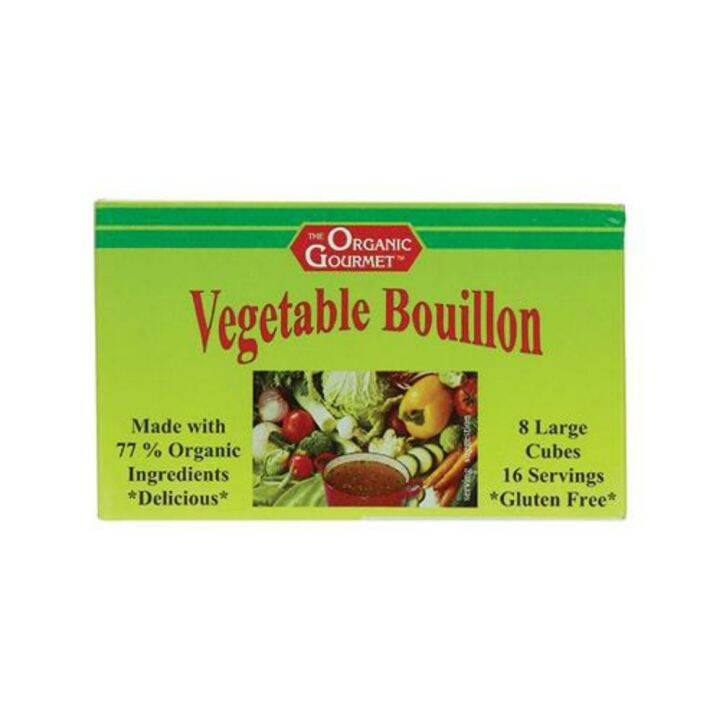 Organic Gourmet Vegetable Bouillon Cubes 88g Lazada PH