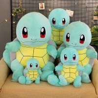 30-60CM Pokemon Squirtle ตุ๊กตาผ้ากำมะหยี่นิ่มลายการ์ตูนยัดไส้ตุ๊กตาหนานุ่มเครื่องประดับหมอนโซฟาเด็กผู้ชายและวันหยุดสำหรับเด็กของขวัญ