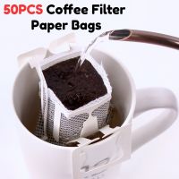 【YF】 50 pces gotejamento saco de café pendurado estilo orelha descartável filtro sacos papel para o escritório viagem copo ferramentas