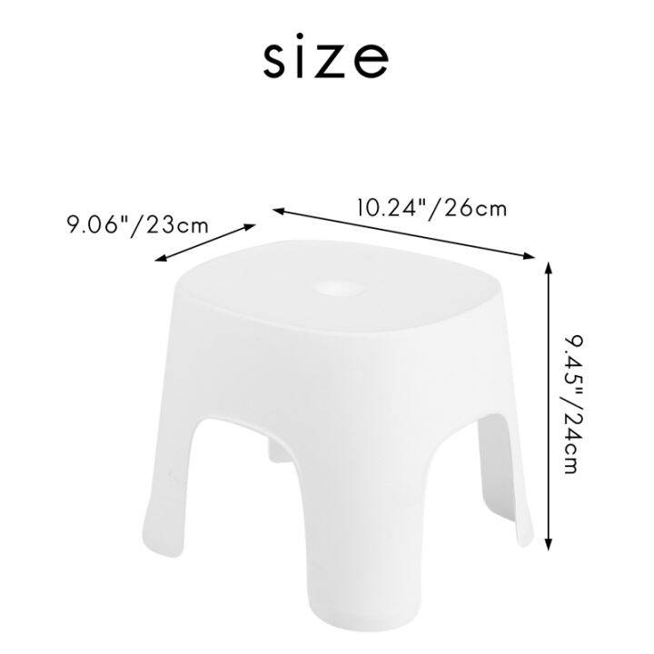 small-bench-anti-skid-coffee-table-plastic-simple-stool-adult-thickening-childrens-stool-for-shoes-short-stool