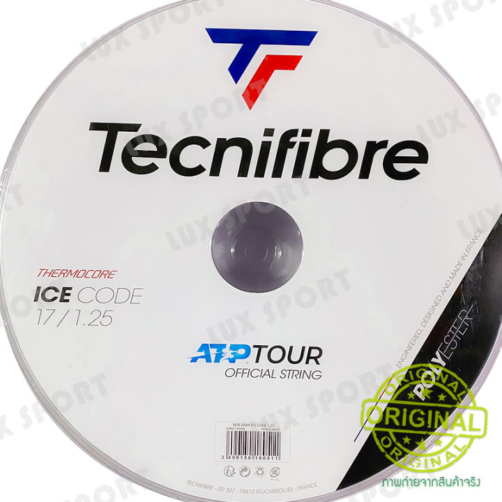 Tecnifibre ICE CODE 1.25/17 แบบม้วน เอ็นไม้เทนนิส ของแท้