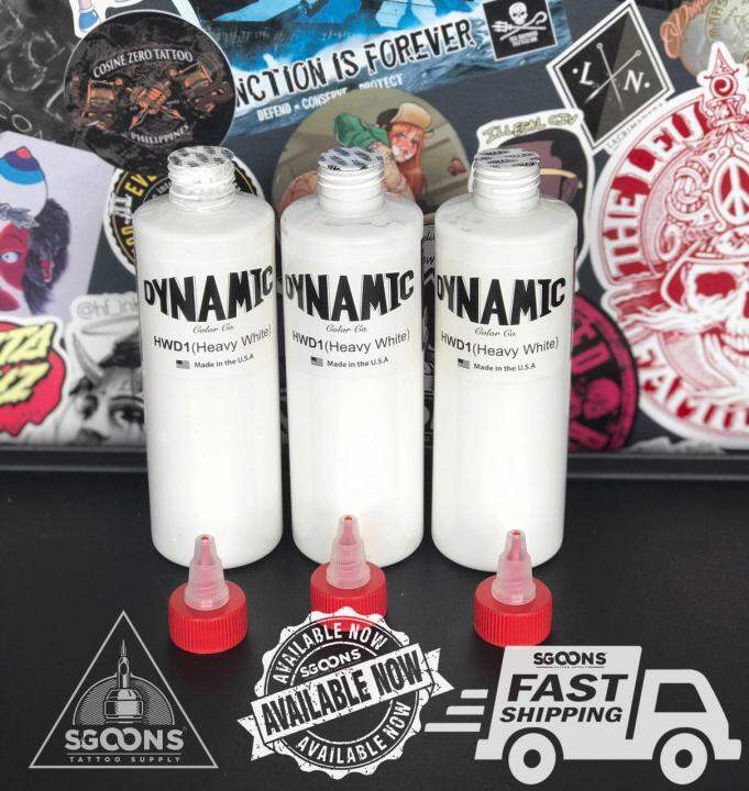 Dynamic Heavy White Tattoo Ink 8oz SGOONS TATTOO SUPPLY Lazada PH