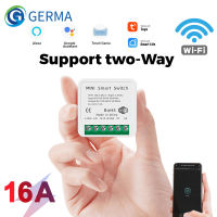 GERMA 1610 A Mimi WiFi Switch DIY LED Light Smart Life Push Module Supports 2 Way APP Voice Relay Timer Home Alexa Tuya