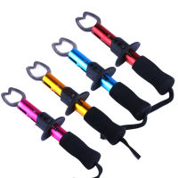 17cm Fishing Gripper Portable Stainless Steel Fish Lip Grip Controller Handle Grab Nippers Pliers Non-slip Fishing Tackle Tools