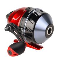 KastKing Cadet Spincast Fishing Reel 3.1:1 Gear Ratio Trouble-Free Push-Button Bait Casting Design with 100m 10LB Nylon Line.