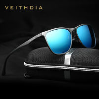 VEITHDIA Retro Aluminum Magnesium Brand Mens Sunglasses Polarized Lens Vintage Eyewear Driving Sun Glasses For Men 6623