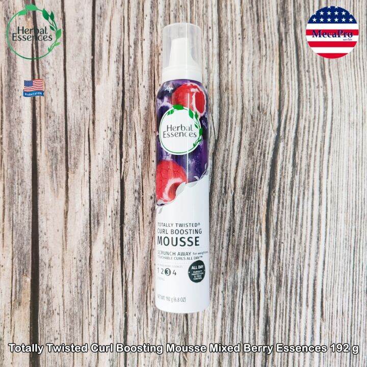 Herbal Essences® Totally Twisted Curl Boosting Mousse Mixed Berry