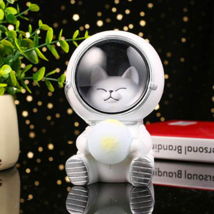 led-creative-cute-pet-astronaut-night-light-usb-charging-bedroom-bedside-lamp-cartoon-jewelry-ornaments-birthday-holiday-gifts