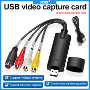 JTKE Bộ Chuyển Đổi Thẻ Thu Hình Âm Thanh USB 2.0 Dễ Nắp Easycap Bộ Chuyển