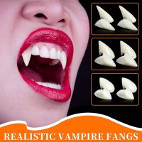 【FCL】✖✑ஐ 1pc Fangs Teeth With Teether Decorations Dentures Props Masquerade Fake