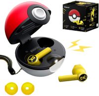 [Free Protect Bag]Portable Poké-Mon Mini earbuds-Pikachu Bluetooth Earphone for Razer TWS Wireless Headset for Pokeball Charging