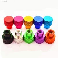 ▪☒㍿ 10pcs/5pcs M3 M4 M5 M6 M8 Blind hole Hand Nut Frame Knurled Aluminum Hand thumb nut Model Nuts anodized 10 color