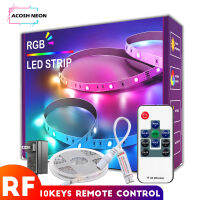 rgb led strip With 10 keys RF remote control 12v luces led 10m 32.8ft flexible led strip lights for home bedroom decoration