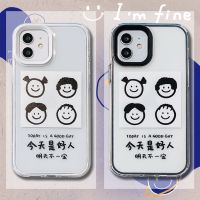 ✾✙ 2 In 1 เคสโทรศัพท์มือถือแบบใส หนา กันกระแทก ลายการ์ตูน สําหรับ iphone 6 6s 7 8 Plus XR 11 12 13 Pro Max