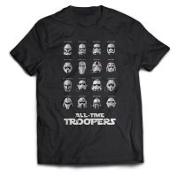 เสื้อยืดพรีเมี่ยม[Ready Stock ] ??All Time Troopers Short Sleeve Cal Graphic Tees- Gildan Premium 100% Cotton