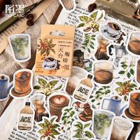 46 pcs/lot Vintage Rooftop Coffee House Bullet Journal Decorative Stationery Stickers Scrapbooking DIY Diary Album Stick Lable