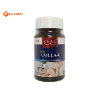 Real Elixir Zinc Colla-c ผลิตภัณฑ์เสริมอาหารคอลลาเจน 30เม็ด