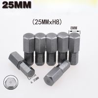 【cw】 10pcs/lot Hexagon Screwdriver Bit Set 1/4 quot; Shank 25mm Length Screw Driver Bits ！