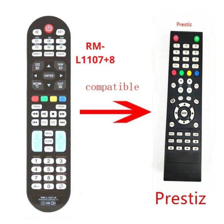 New PRESTIZ TV Remote Control for Led Digital Smart Replacement