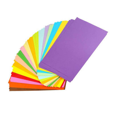 A4สีกระดาษคัดสำเนางานฝีมือ100ชิ้นกระดาษตกแต่ง10สีที่แตกต่างสำหรับงานฝีมือศิลปะ DIY