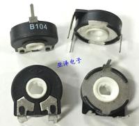 2pcs T brand Spain potentiometer PT15-B100K adjustable potentiometer horizontal elliptical hole rotation adjustable resistor