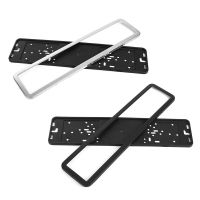 F41 Set Stainless Steel European German Russian 8K Car License Plate Frame