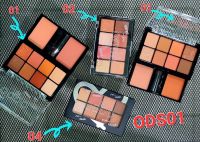 โอดีบีโอ ฟอร์ อายส์ ฟอร์ บลัชออน  ODBO ods01 For Eyes For Blushทาตาพาเลท และ ปัดแก้ม อายแชโดว์8สี บลัชออน2สี