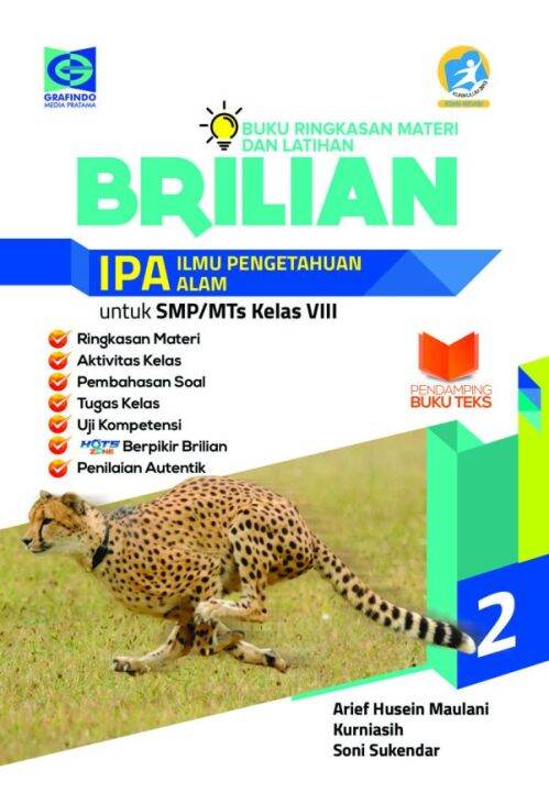 Buku Ringkasan Materi Dan Latihan The Brilian IPA SMP/MTs Kelas 8/VIII ...