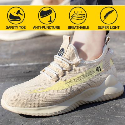 ขายดีที่สุด ioztt2023 - /❇◈ Safety Shoes Men Toe Anti-Smashing Anti-Puncture Breathable Construction Indestructible Sneakers