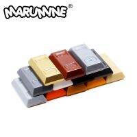 Marumine 30ชิ้นกระเบื้อง1X2พิเศษแท่งเงินโจรสลัด MOC ส่วนอิฐ99563สามารถถอดประกอปได้อุปกรณ์บล็อกตัวต่อ