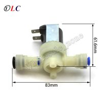 5pcs/lot  NEW Elbi 6mm to 8mm Solenoid Valve DC12V 6W Normally Closed 12V Solenoid Water Valve Water Purifier Electric Valve N/C Valves