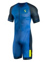 Childrens adult triathlon 23 new short jumpsuit mens cycling swimming running bicycle integrated sports