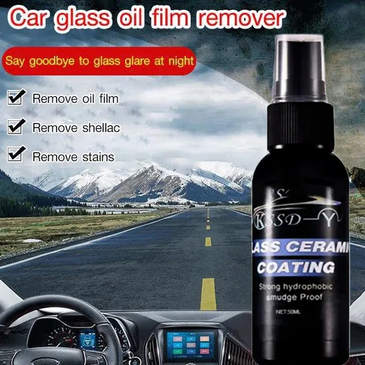 Car Glass Ceramic Coating Hydrophobic Coating Waterproof, Acid Rain