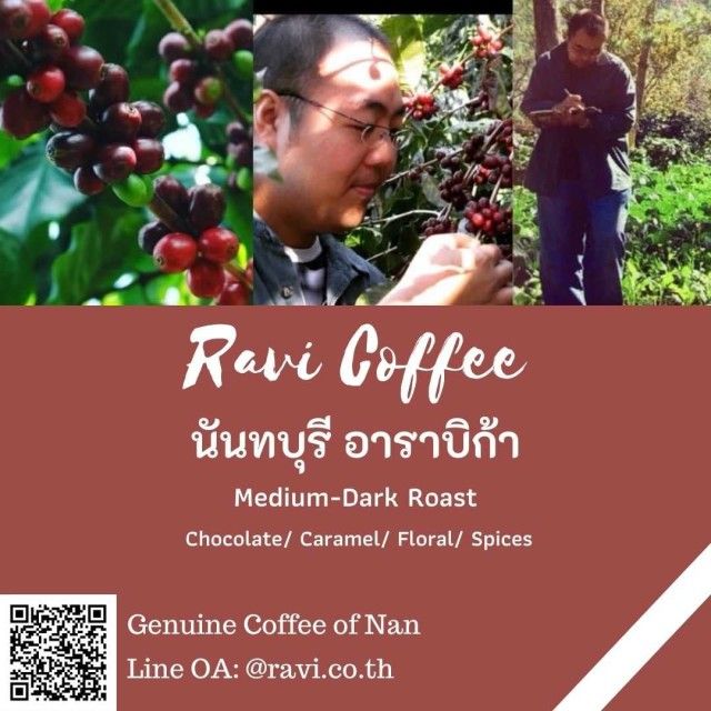 Ravi Coffee นันทบุรี  อาราบิก้า