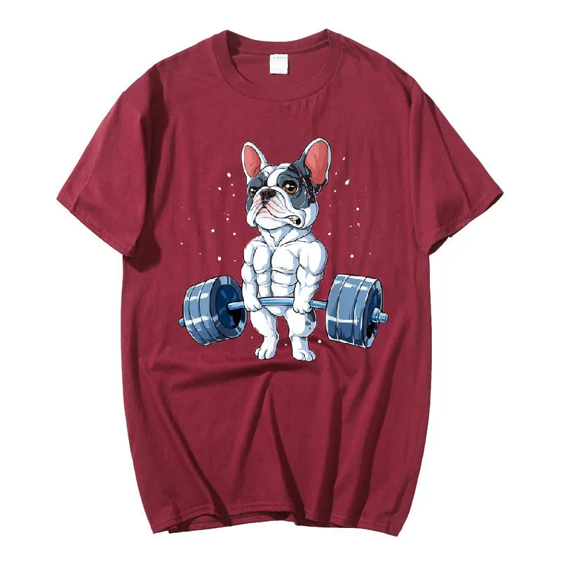 French Bulldog Weightlifting Funny Deadlift Men Fitness Gym Gift