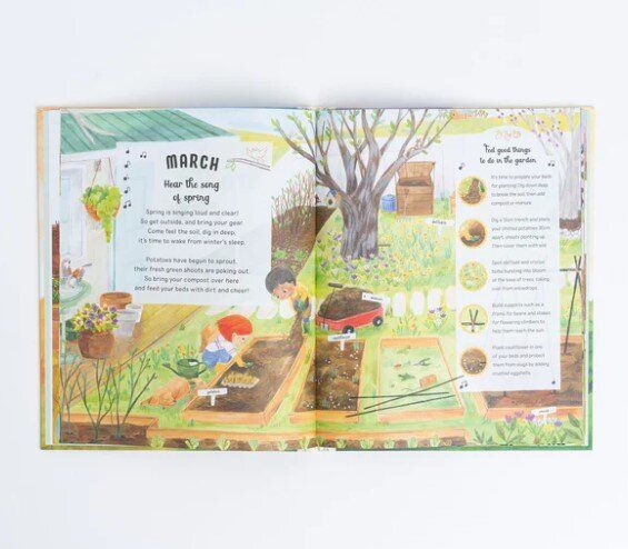 หนังสือ-เด็ก-feel-good-gardening-a-mindful-guide-for-every-month-of-the-year-english-book-by-magic-cat-ของแท้-ปกแข็ง-magiccat