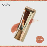 Culte Mousse Cream Blush - Cheers (ครีมบลัชเนื้อมูสสีชมพูโรสโกลด์)