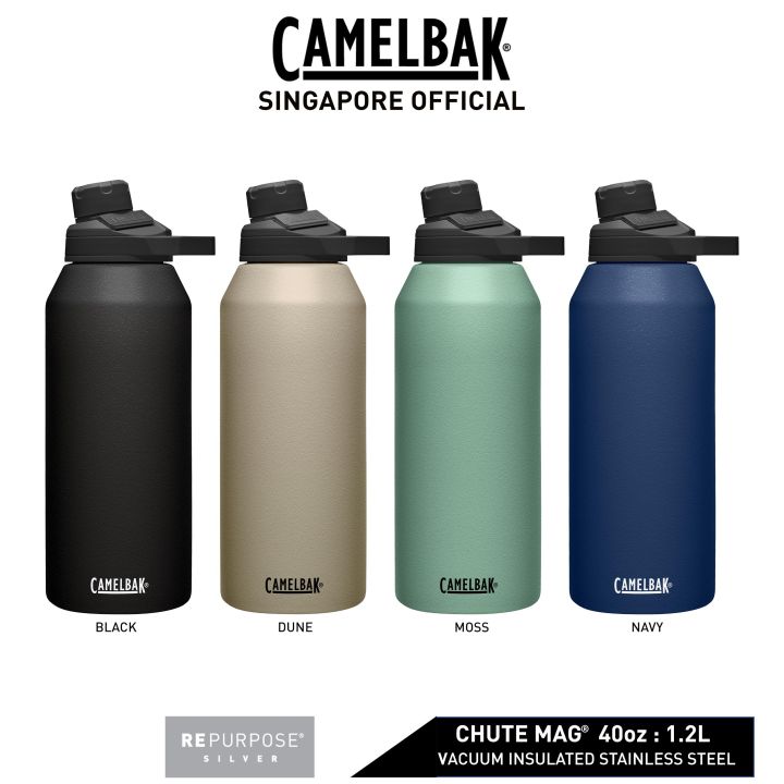 CamelBak Chute Mag 20 oz Vacuum Insulated Stainless Steel Bottle Moss