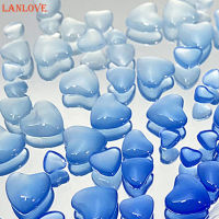 Lancove สติกเกอร์รูปหัวใจสำหรับเล็บการตกแต่ง DIY สติกเกอร์ติดเล็บที่ถอดออกได้สำหรับใช้ในบ้านและร้านทำเล็บ