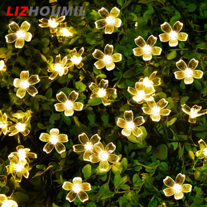 lizhoumil-ไฟสายคล้องคอลายดอกซากุระพลังงานแสงอาทิตย์กันฝนกันน้ำไฟ-led-สำหรับงานปาร์ตี้สวนกลางแจ้งตกแต่งคริสต์มาส