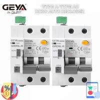 GEYA Type A RCBO Auto Recloser Leakage Circuit Breaker with Overcurrent Protection 40A 30mA RCD Electromagnetic Super Immunised Electrical Circuitry P