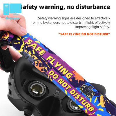 แถบคาดศีรษะปรับความยาวได้อุปกรณ์เสริมความปลอดภัยสายรัดคงที่สำหรับ Dji Avata/fpv แว่นตาเครื่องบิน