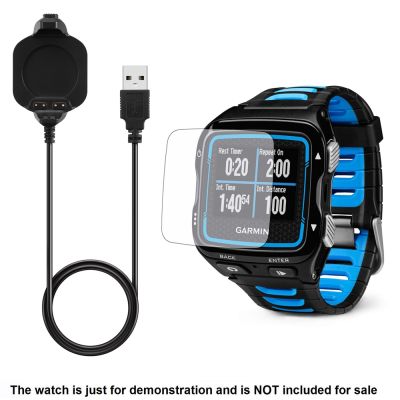 ❏☃ Ochraniacz ekranu tarcza filmu kabel USB do ładowania kable ładowarki dla Garmin Forerunner 920XT smart watch akcesoria